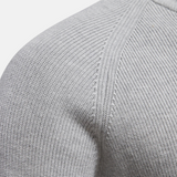 Bartholomew | Men's Knit Sweater with Troyer Collar