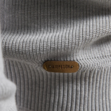 Bartholomew | Men's Knit Sweater with Troyer Collar