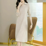 Priscilla | Elegant Knit Midi Dress