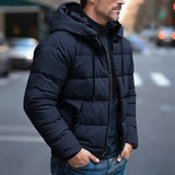 Drew | Men's Insulated Hooded Puffer Jacket