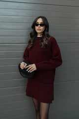 Vivian | Two-Piece Sweater and Skirt Set