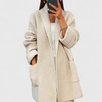 Tabitha | Comfortable Longline Knit Cardigan
