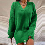 Quintessa | Cozy V-Neck Knit Pullover