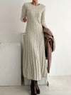 Amelia | Stylish Slim-Fit Knit Dress