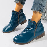 Selena | Women’s Ankle Boots with Double Zipper