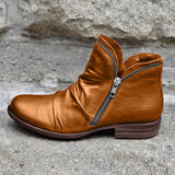 Selena | Women’s Ankle Boots with Double Zipper