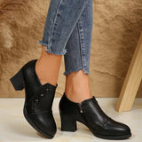 Quinn | Retro Women’s Block-Heel Shoes