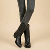 Marlene | Classic Knee-High Boots with Block Heel