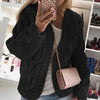 Nora | Chunky-Knit Open-Front Cardigan for Women