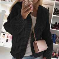 Nora | Chunky-Knit Open-Front Cardigan for Women