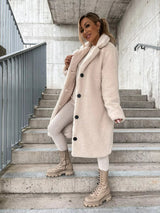 Beatrice | Camel Trench Coat with Notched Lapel