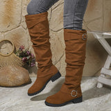 Stella | Women’s Over-the-Knee Boots with Flat Block Heel