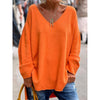 Ruby | Oversized V-Neck Sweater for Women