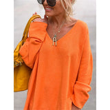 Ruby | Oversized V-Neck Sweater for Women