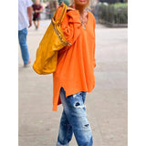 Ruby | Oversized V-Neck Sweater for Women