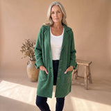 Frieda | Oversized Longline Knit Cardigan for Women