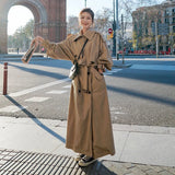 Mila | Oversized Double-Breasted Trench Coat for Women