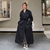 Mila | Oversized Double-Breasted Trench Coat for Women