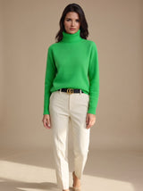 Greta | Classic Turtleneck Sweater with a Relaxed Fit