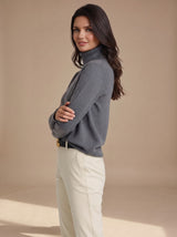 Greta | Classic Turtleneck Sweater with a Relaxed Fit