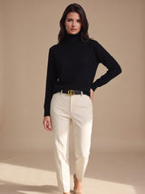Greta | Classic Turtleneck Sweater with a Relaxed Fit