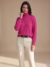 Greta | Classic Turtleneck Sweater with a Relaxed Fit