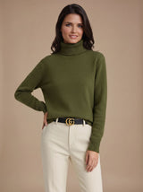 Greta | Classic Turtleneck Sweater with a Relaxed Fit