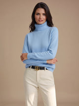 Greta | Classic Turtleneck Sweater with a Relaxed Fit