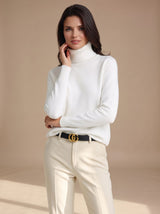 Greta | Classic Turtleneck Sweater with a Relaxed Fit