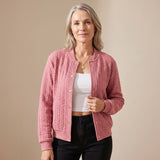 Johanna | Textured Knit Cardigan with Button Front