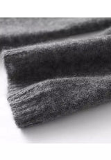 Elise | V-Neck Knit Cardigan with Three-Quarter Sleeves