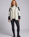 Luisa | Women’s Waterproof Hooded Jacket with Color-Block Design