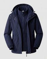 Luisa | Women’s Waterproof Hooded Jacket with Color-Block Design