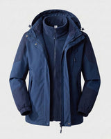 Luisa | Women’s Waterproof Hooded Jacket with Color-Block Design