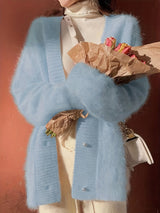 Elena | Women's Soft Open-Front Knit Cardigan