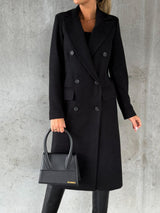Emilia | Double-Breasted Tailored Coat for Women