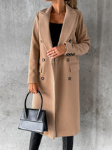 Emilia | Double-Breasted Tailored Coat for Women