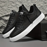 Stratford Leather Sneakers - Threadford