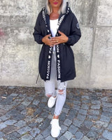 Penelope | Casual Hooded Coat with Adjustable Waist