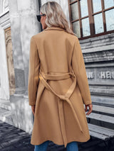 Isabella | Women's Belted A-Line Double-Breasted Coat