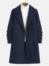Ethan | Men's Tailored Longline Coat