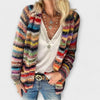 Abigail | Women's Colorful Striped Open Cardigan