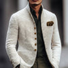 Leon | Men’s Textured Knit Cardigan with Button Closure