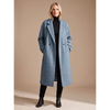 Ellen | Women's Long Winter Coat in Classic Style with Lapels