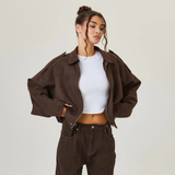 Diana | Casual Oversized Bomber Jacket for Women