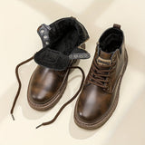 Alaric | Men's High-Top Lace-Up Boots