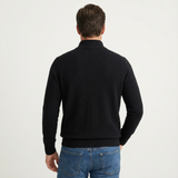 Grant | Men's Quarter-Zip Knit Pullover with Stand-Up Collar