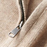 Grant | Men's Quarter-Zip Knit Pullover with Stand-Up Collar