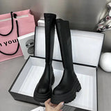 Zara | Knee-High Platform Boots for Women
