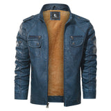 Fleece Biker Jacket - Threadford